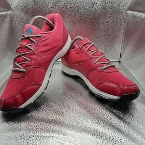 ADIDAS Pink & Silver Essential Star ll Sneakers Women's Size 9.5